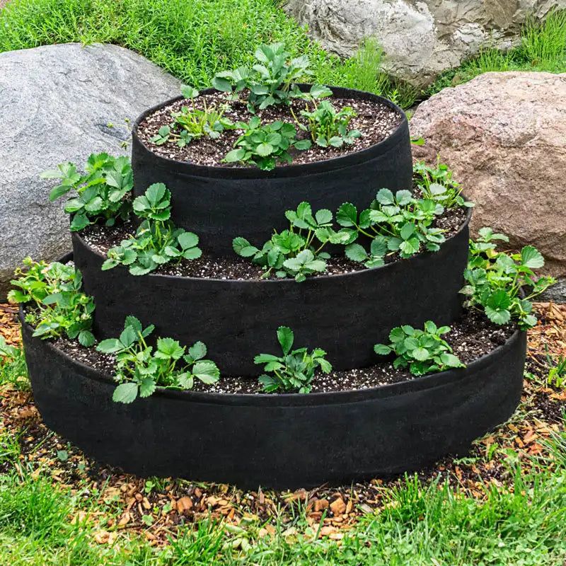 Grow Tub® Tiered Strawberry Planter