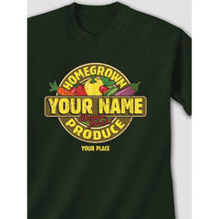 plant seeds grow gardens shirt Homegrown Produce - Adult T-Shirt