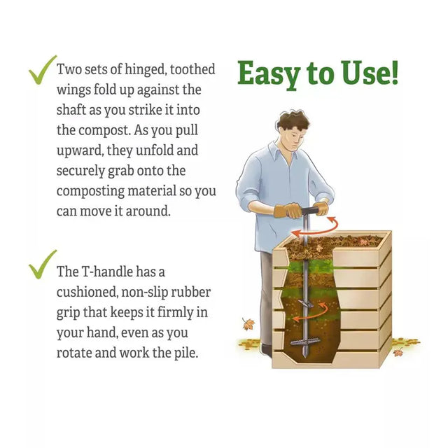 Double Up Compost Aerator