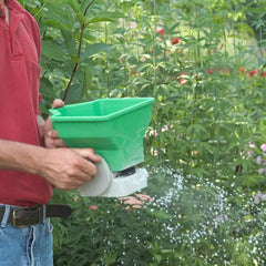 Handheld Fertilizer Spreader For Lawns, Portable Garden Broadcast Tool