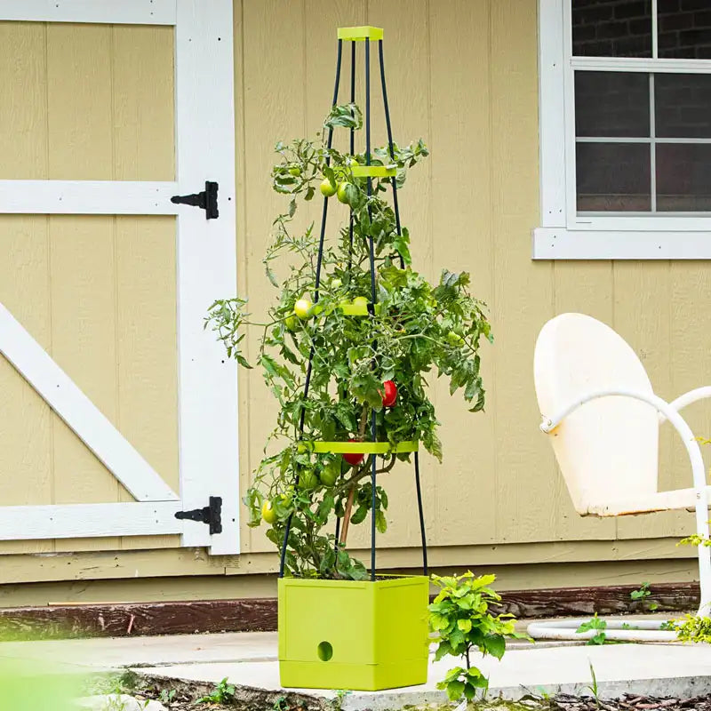 hanging plant tower Self Watering Plant Tower