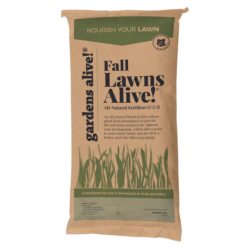 fertilizer for planting grass Fall Lawns Alive! Fall Grass Fertilizer