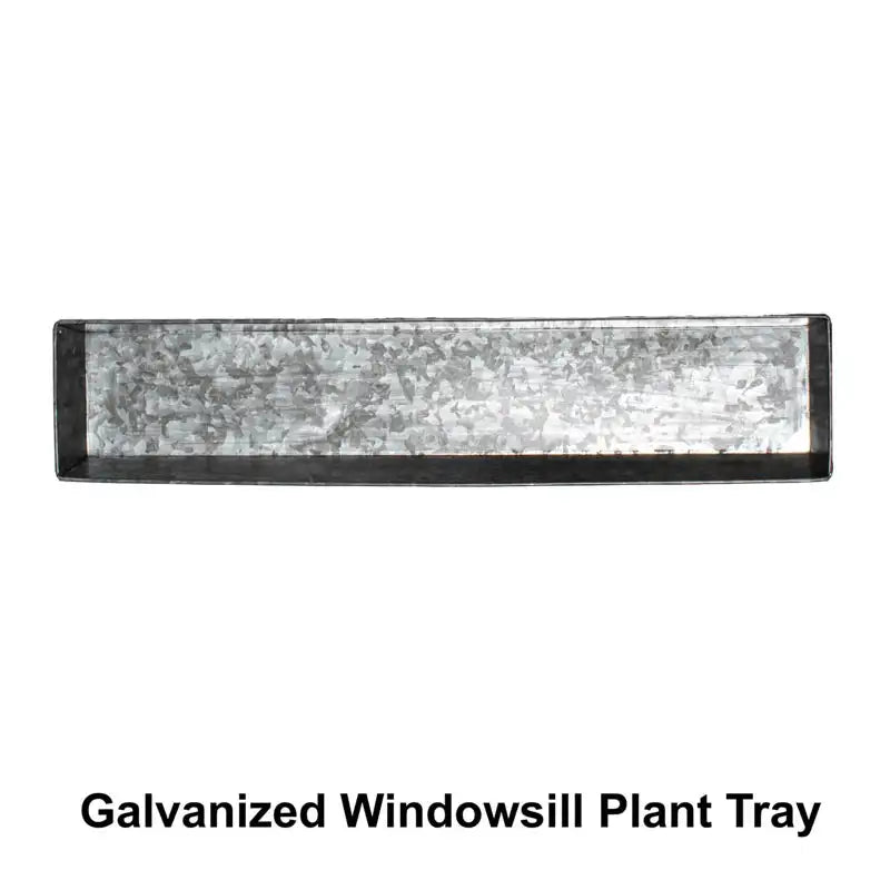 galvanized plant saucer Windowsill Plant Trays