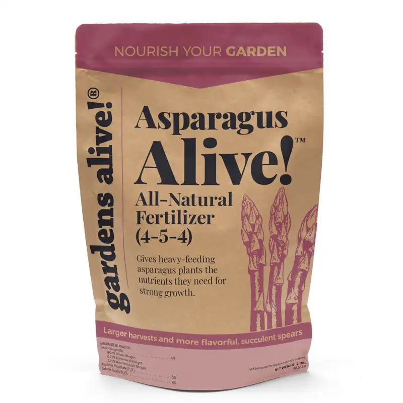 fertilize asparagus plants Asparagus Alive! Fertilizer
