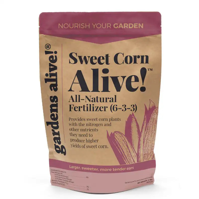 organic fertilizer for corn plants Sweet Corn Alive! Sweet Corn Fertilizer