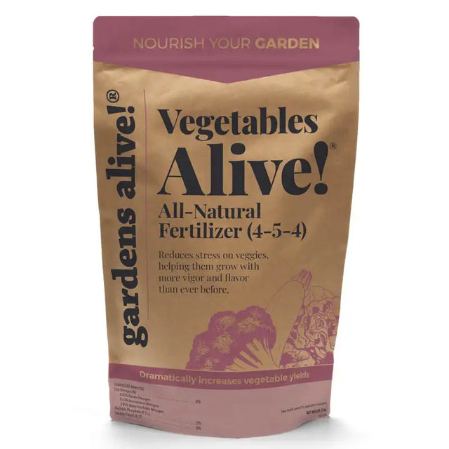 Vegetables Alive!  Fertilizer 2 LB