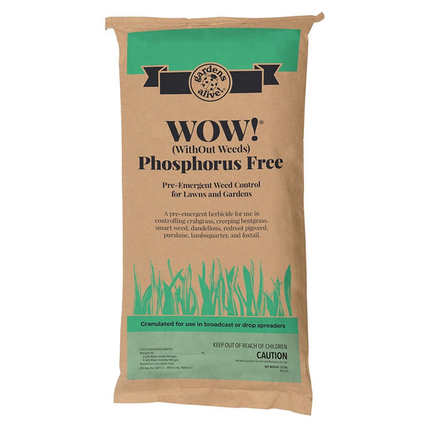 pre emergent herbicide for gardens Wow! Phosphorus Free - One 35 lb Bag