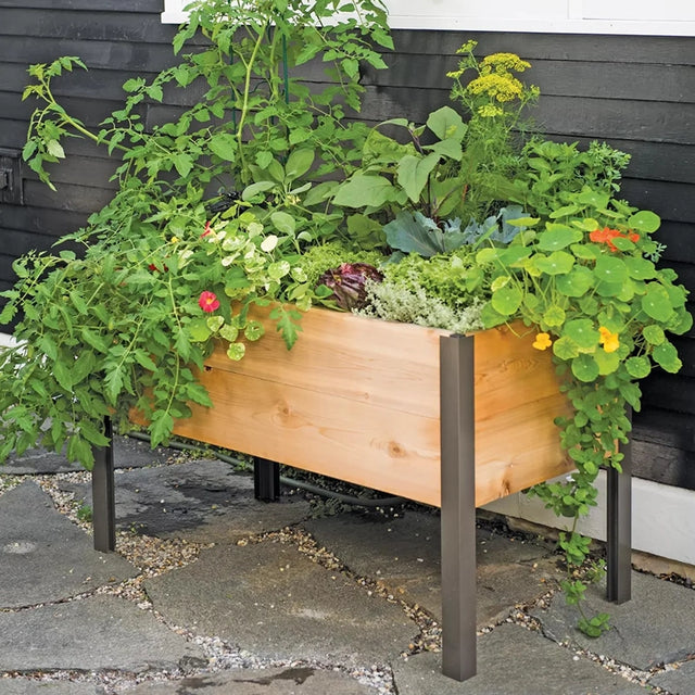 Elevated Cedar Planter Box 2x4