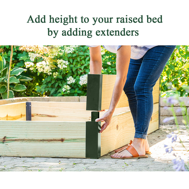 Raised Garden Bed Corners & Extenders