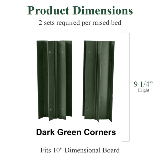 Raised Garden Bed Corners & Extenders