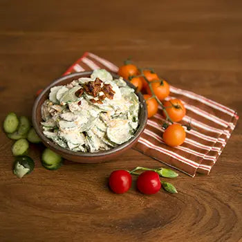Loaded Cucumber Salad