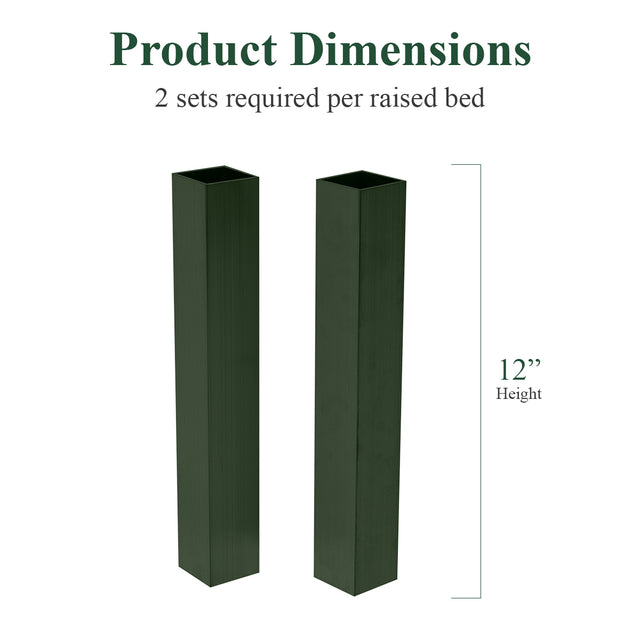 Raised Garden Bed Corners & Extenders